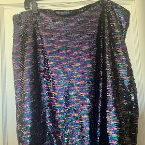 Sequin Multicolor Skirt